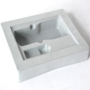 Flocking tray for cosmetic